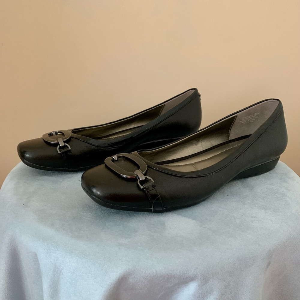 Bandolino Leather Upper Black 8.5M